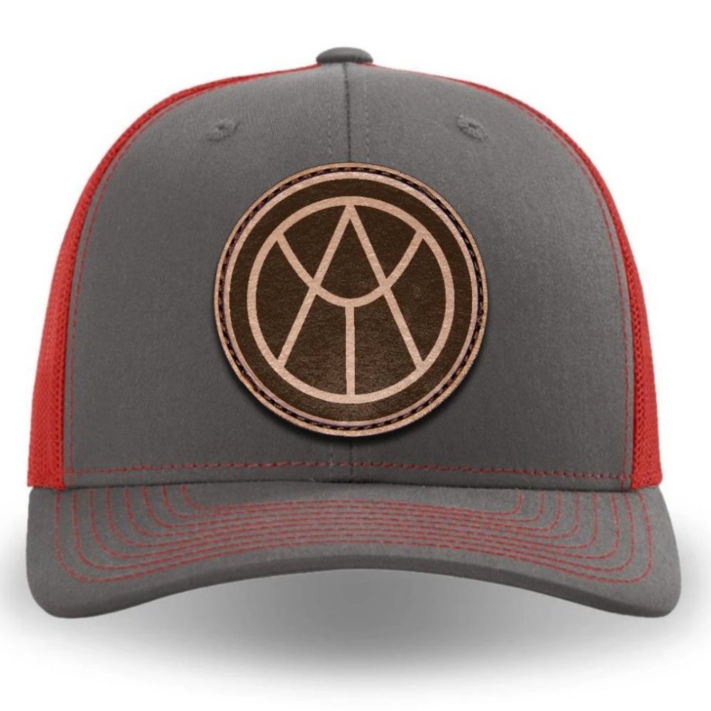 Leather Patch Trucker Cap (New)